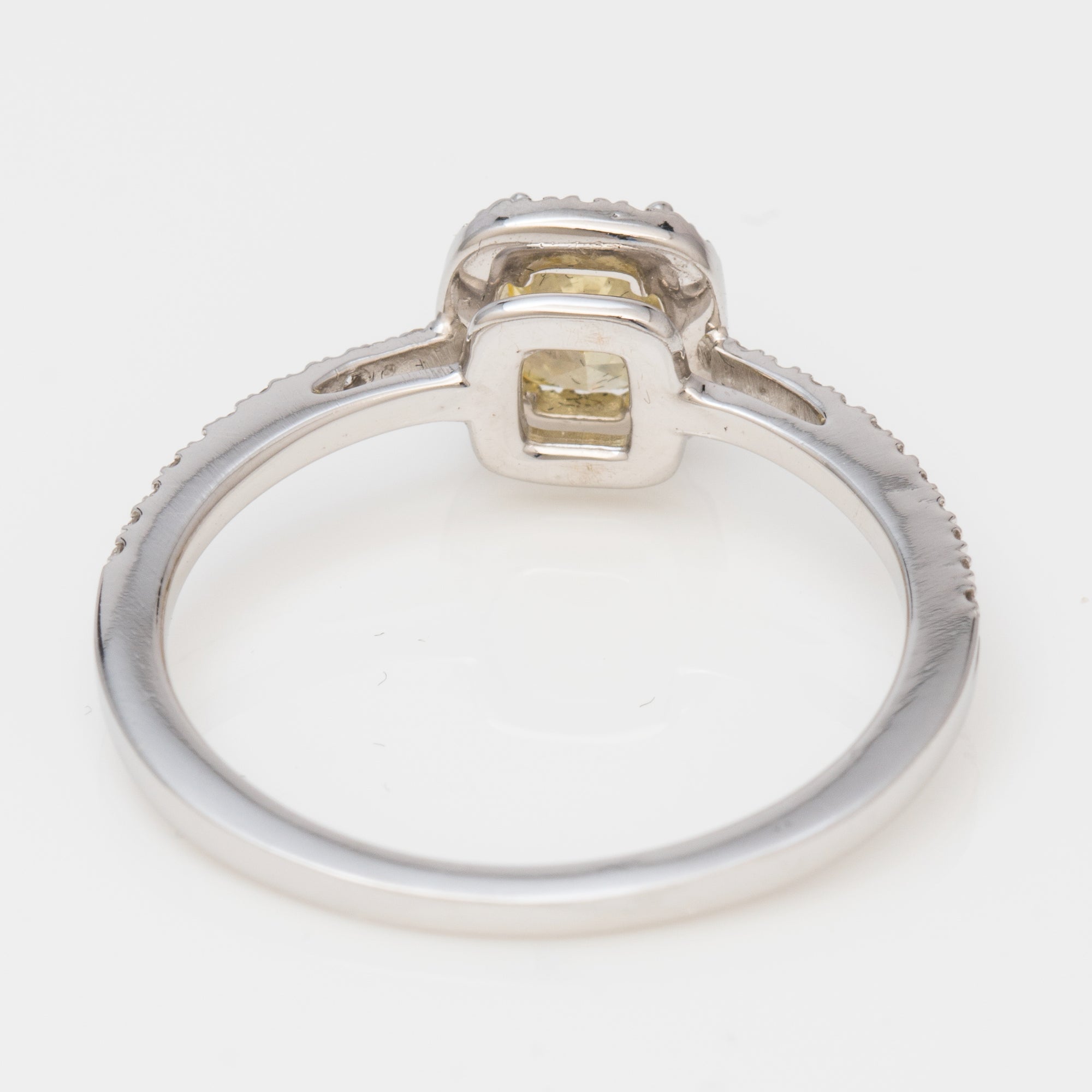 Vivid Yellow Diamond Ring, 0.82 carat. - VMK Diamonds