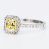 Fancy Yellow Diamond Ring, 1.41 carat - VMK Diamonds