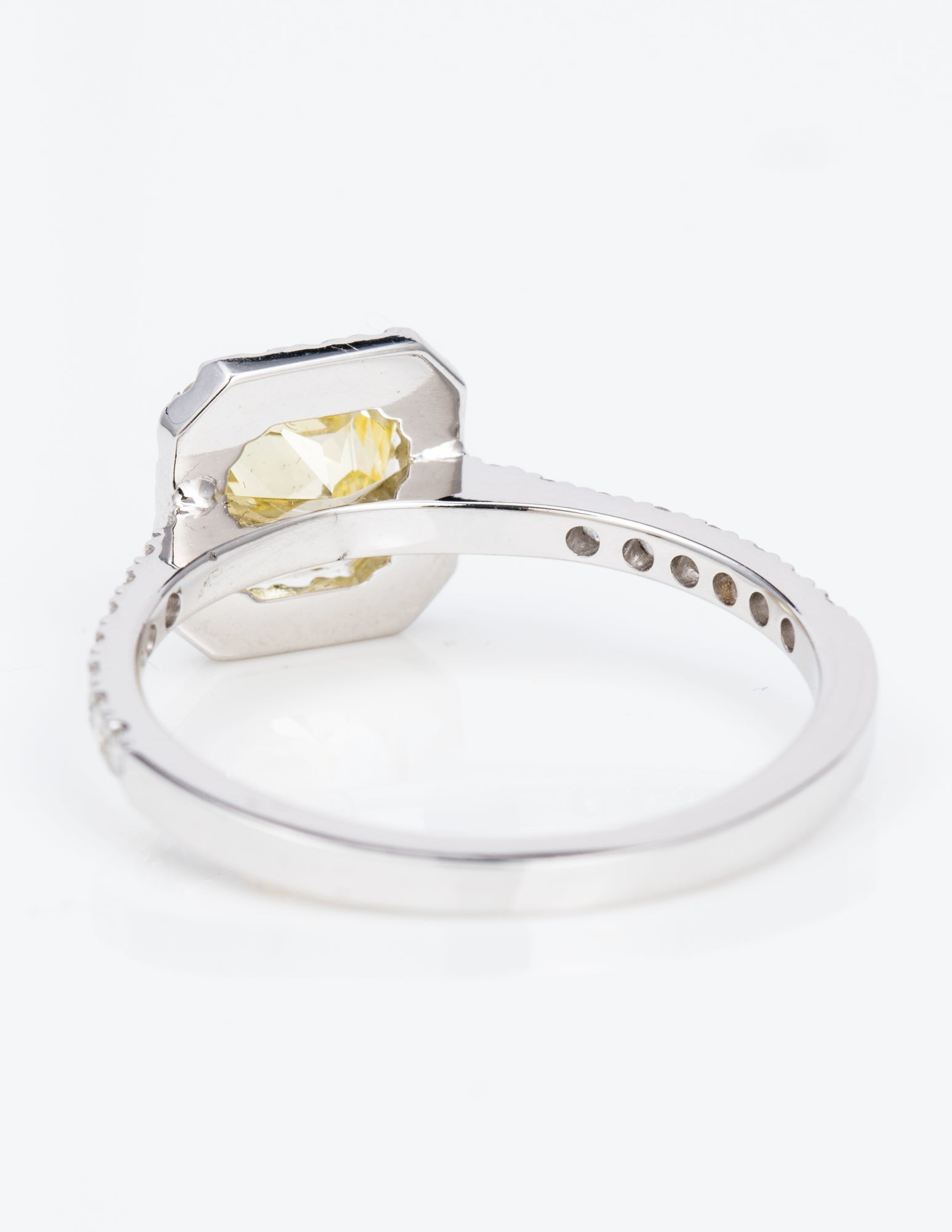 Fancy Yellow Diamond Ring, 1.41 carat - VMK Diamonds