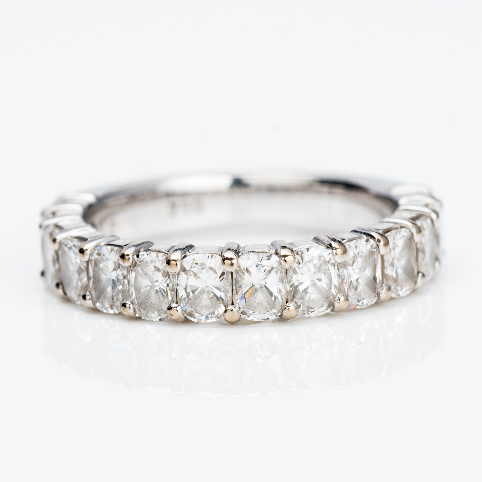 Eternity band Cushion Cut Diamonds, 2.09 carat - VMK Diamonds