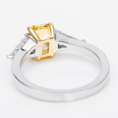 Vivid Yellow Diamond Ring, 1.45 carat - VMK Diamonds