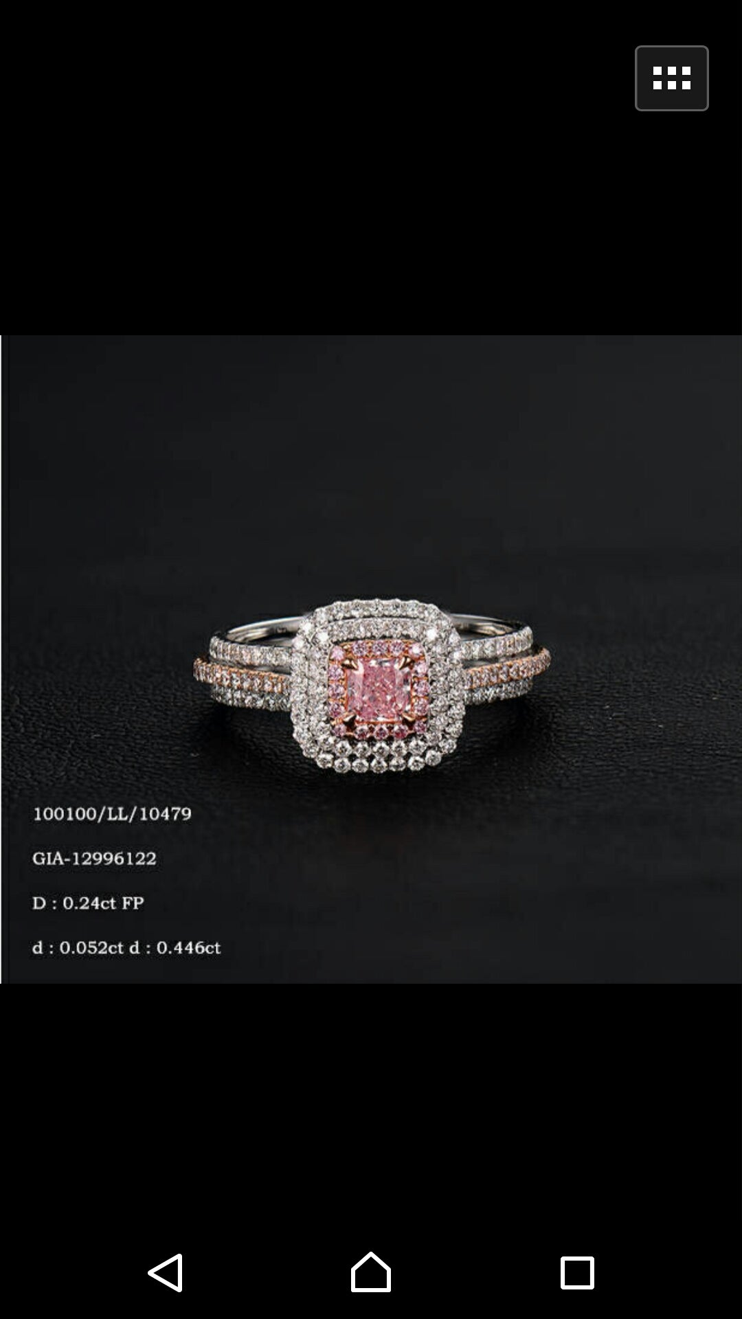 PINK Color Diamond Ring (0.73 Carat) - VMK Diamonds
