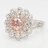 Pink Flower Diamond Ring, 2.43 carat - VMK Diamonds