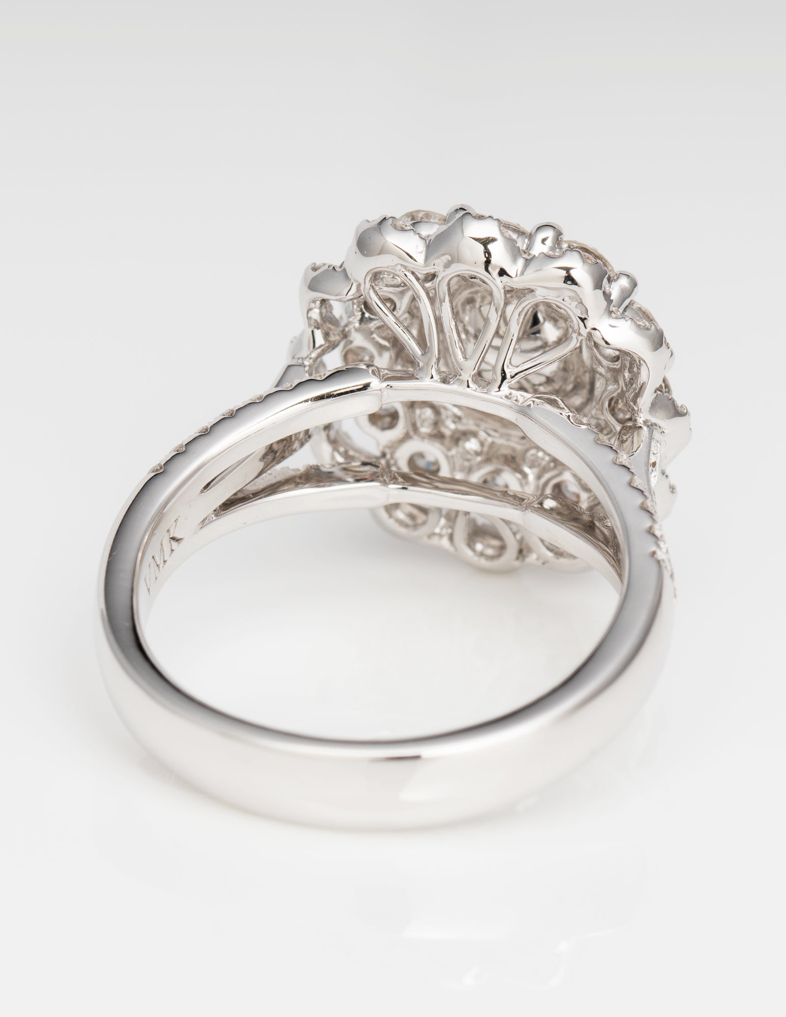 Pink Flower Diamond Ring, 2.43 carat - VMK Diamonds