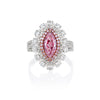 Special Pink Diamond RIng, 2.48 total carat, GIA certified.