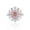 Pink diamond ring, 2.32 carat