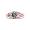 Green & Pink Diamond Ring, 2.54 Carat