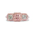 Extraordinary Pink & Green Diamond Ring, 1.94 total carat, GIA certified.