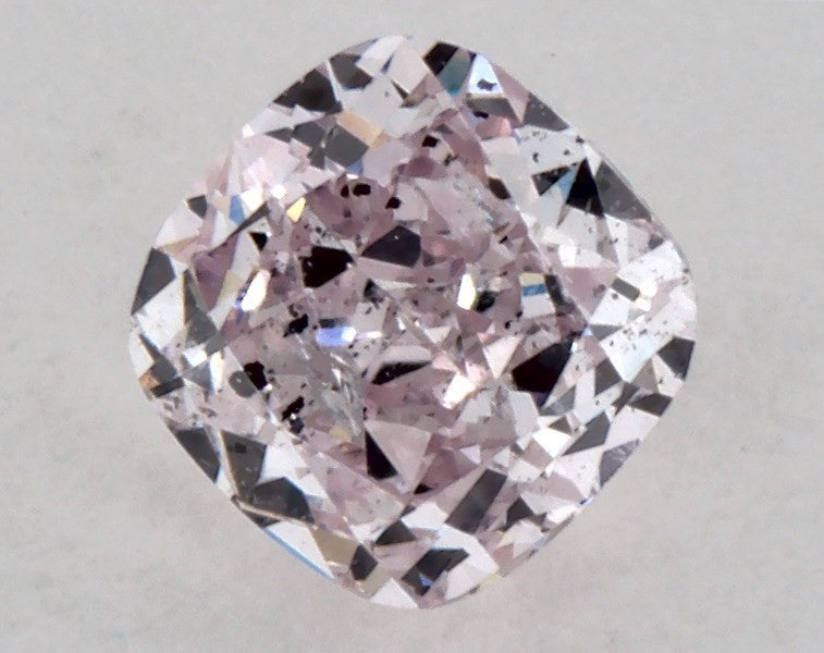 0.28 Carat CUSHION Shape PINK Color Diamond - VMK Diamonds