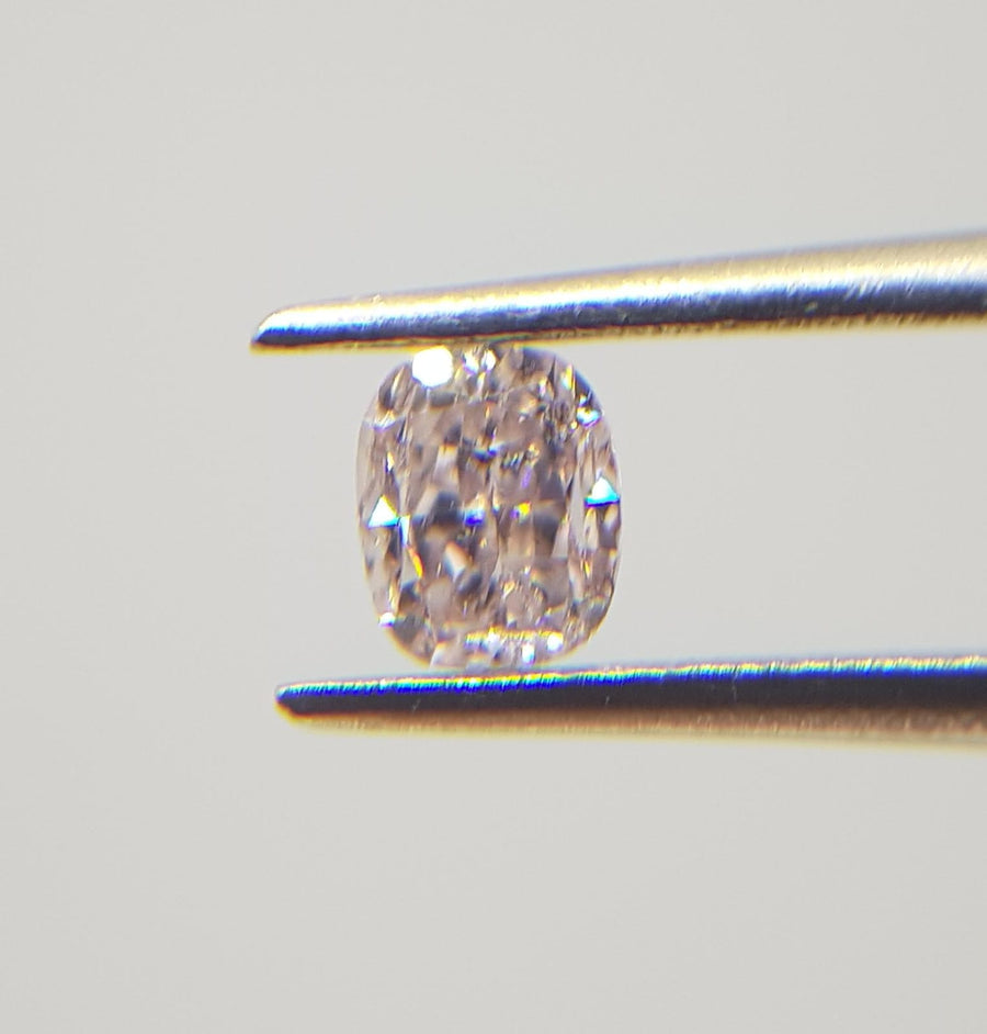 0.40 Carat CUSHION Shape PINK Color Diamond - VMK Diamonds