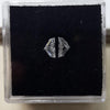 0.37 Carat SHIELD Shape E Color Diamond - VMK Diamonds