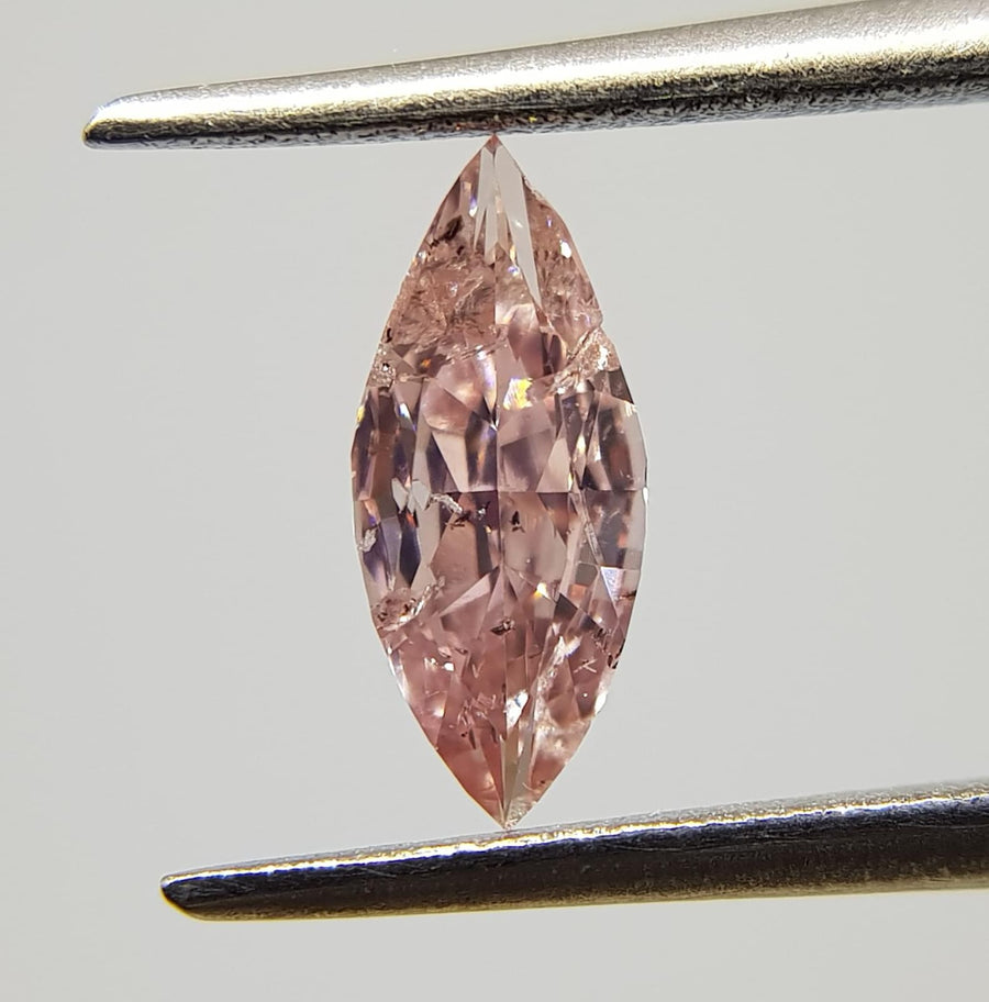 0.36 Carat MARQUISE Shape PINK Color Diamond - VMK Diamonds