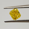 0.52 Carat RADIANT Shape YELLOW Color Diamond - VMK Diamonds