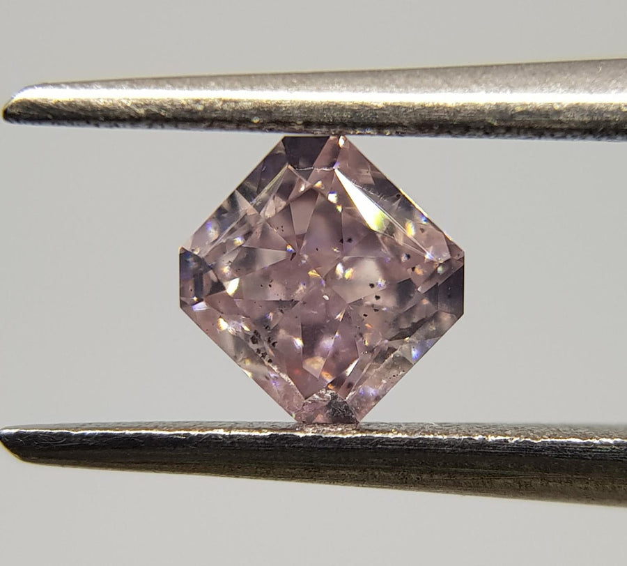 0.43 Carat RADIANT Shape PINK Color Diamond - VMK Diamonds