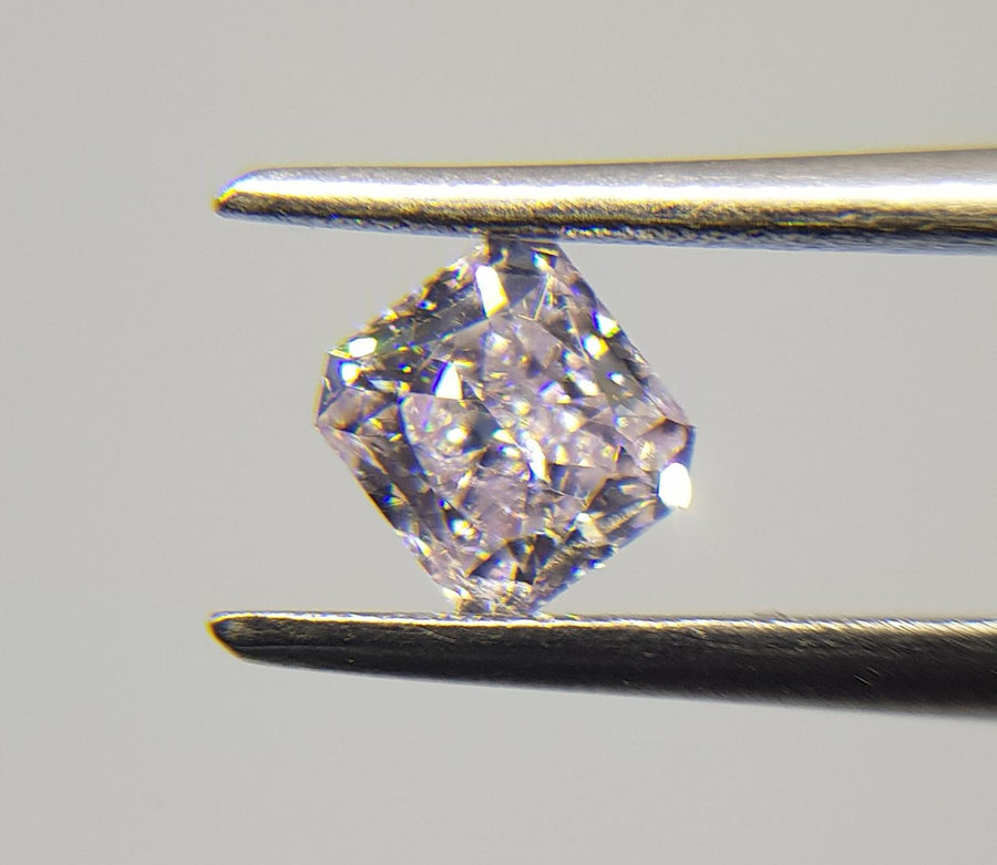 0.30 Carat RADIANT Shape PINK Color Diamond - VMK Diamonds