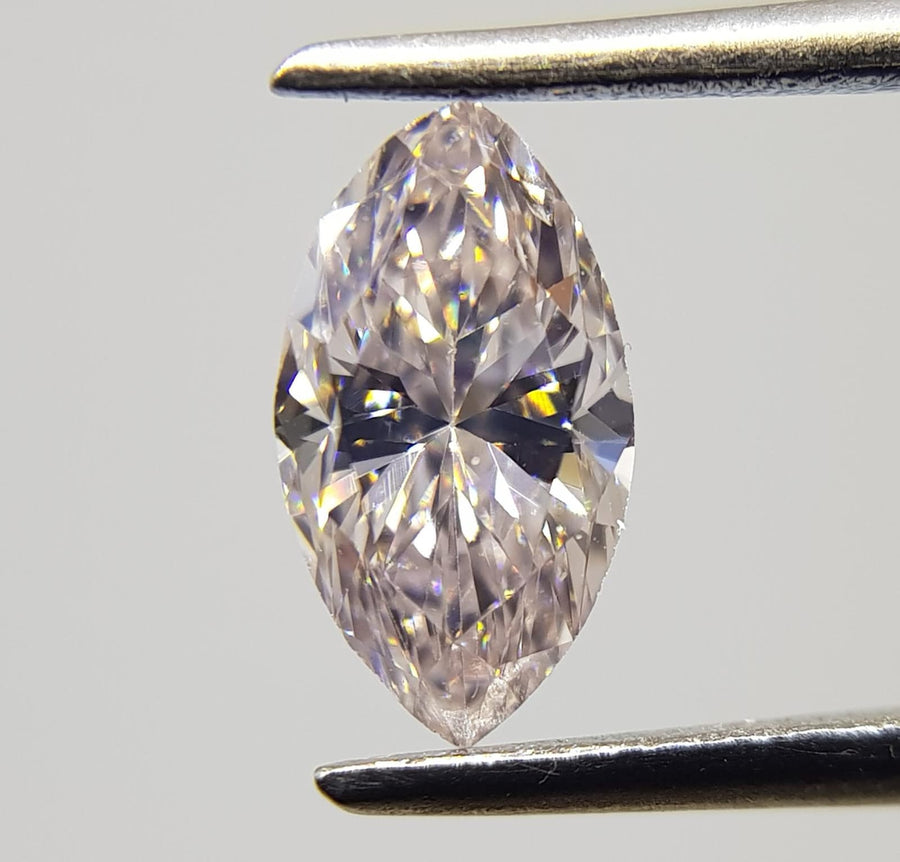 0.54 Carat MARQUISE Shape PINK Color Diamond - VMK Diamonds