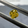 YELLOW Diamond, 0.26 Carat, CUSHION Shape - VMK Diamonds