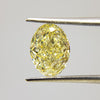 1.80 Carat OVAL Shape YELLOW Color Diamond - VMK Diamonds