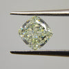 1.44 Carat CUSHION Shape GREEN Color Diamond - VMK Diamonds