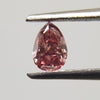 0.19 Carat PEAR Shape PINK Color Diamond - VMK Diamonds
