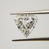 2.15 Carat SHIELD Shape F Color Diamond - VMK Diamonds