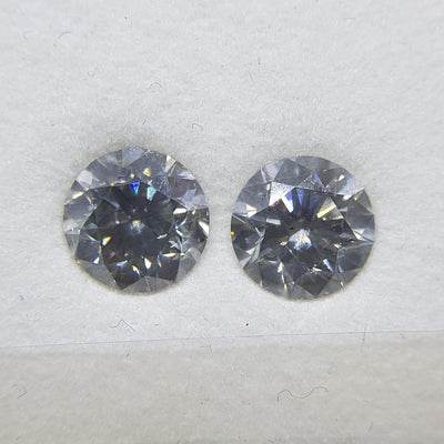 1.10 Carat ROUND Shape GRAY Color Diamond - VMK Diamonds