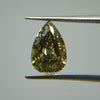 3.18 Carat PEAR Shape GREEN Color Diamond - VMK Diamonds
