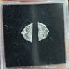 0.85 Carat SHIELD Shape F Color Diamond
