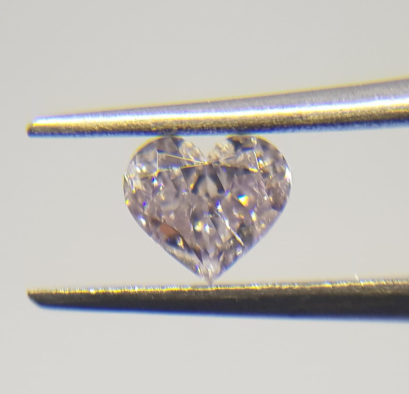0.38 Carat HEART Shape PINK Color Diamond