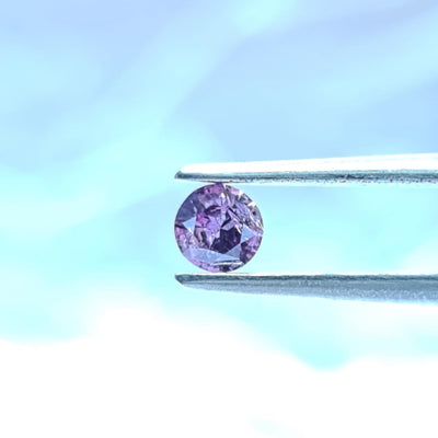 Gorgeous PURPLE Color Diamond 0.15 Carat ROUND Shape