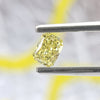 1.01 Carat RADIANT Shape Lemony YELLOW Color Diamond