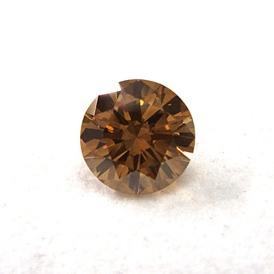 1.53 Carat ROUND Shape YELLOW Color Diamond - VMK Diamonds