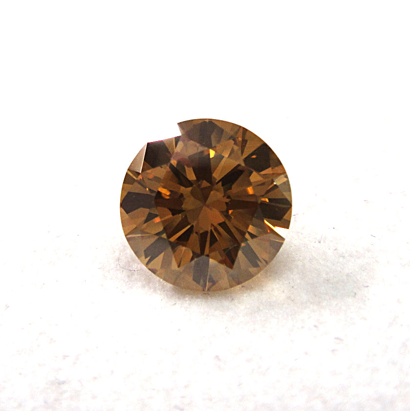 1.53 Carat ROUND Shape YELLOW Color Diamond - VMK Diamonds