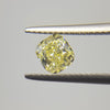 1.11 Carat CUSHION Shape YELLOW Color Diamond - VMK Diamonds