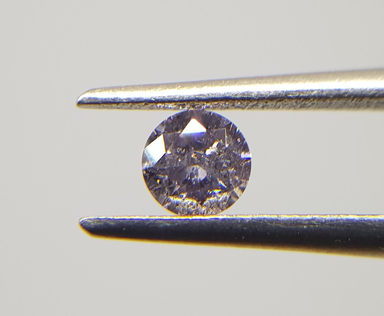 0.15 Carat ROUND Shape PURPLE Color Diamond - VMK Diamonds