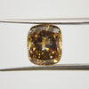 BROWN Diamond, 5.89 Carat, CUSHION Shape, SI2 Clarity - VMK Diamonds