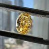 YELLOW Diamond, 1.01 Carat, OVAL Shape, SI2 Clarity
