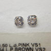 0.50 Carat RADIANT Shape PINK Color Diamond - VMK Diamonds