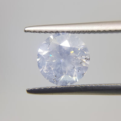 2.32 Carat ROUND Shape WHITE Color Diamond - VMK Diamonds