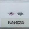 0.54 Carat MARQUISE Shape BLUE Color Diamond - VMK Diamonds