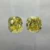 YELLOW Diamond, 1.00 Carat, CUSHION Shape, SI2 Clarity - VMK Diamonds